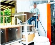 Willow Creek Farms stone milling facility
